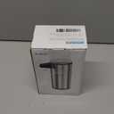 AIKE SensePro Automatic Soap Dispenser Type-C Rechargeable, Brushed Stainless Steel Finish 12.8 fl.oz. for Liquid Soap