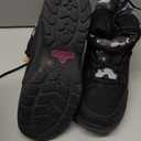 FANTURE Women's Waterproof Mid-Calf Snow Boot | Winter Thinsulate Insulation Warm Fur Lined | Anti-Slip & Lace Up Closure Cold Weather Boots U420WGLBY-20240712 (8.5, Black-2020)