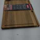 PrepTech Acacia 2 Slot Cutting Board 12x16