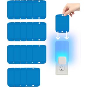 20 Pcs Refill Cartridges for Stem Flying Insect Light Trap, Replacement Glue Card Compatible with Wondercide Indoor Plug-in Blue Light Trap for Fly Bug Mosquito Gnat