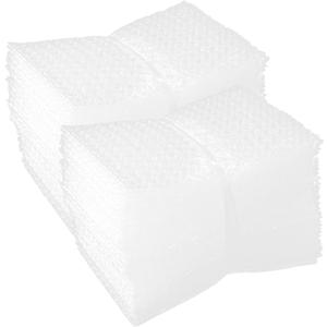Bubble Pouches Wrap, Clear Not Self-Seal Bubble Out Bags with Double Walled Cushioning, Ideal for Packing, Shipping, Storage, Moving (100PCS-5x8Inches)