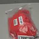 XXTAXN Women's Sexy Square Neck Short Sleeve Ruched Tiered Ruffle Hem Flowy Club Party Mini Dress, Size M