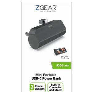 ZGear 5000mAh Mini Portable USB-C Power Bank