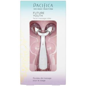 Pacifica Future Youth Stainless Steel Face Roller  Cooling Dual Gua Sha Facial Massager for Sculpting, Contouring & De-Puffing  Anti-Aging Skin Care Tool for Wrinkles & Fine Lines Lymphatic Drainage