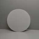 PATIKIL Lampshade Diffuser, 17.5" Diameter Round Diffuser for Drum Lampshades Pendants Light, DIY Light Shield, Frosted White