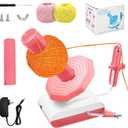 Mesenymm Yarn Winder, Electric Yarn Ball Winder for Crocheting, Compact Yarn Cake Winder for Crocheting, Yarn Cake with Lower Noise, Yarn Spinner, Ideal Helper for Craft Lovers