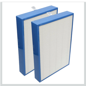 PUERBURG Replacement Filter Compatible with WISESKY WS460A Air Purifier, 2-Pack H13 HEPA + Activated Carbon 2-IN-1 3-Stage Filtration