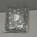 High Chair Pad,high Chair Cover/seat Cushion, Light and Breathable, Soft and Comfortable, Cute Pattern, Suitable for Most High Chairs, Baby Dining Chairs (Gray Small Stars Pattern)