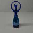 O2COOL Deluxe Handheld Battery Powered Water Misting Fan (Dark Blue) (Single)