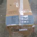 Sweetcrispy Counter Height Bar Stools Set of 2, 30 inch Height Stool Faux Leather Barstools with Back, Armless Kitchen Island Countertop Comfortable Modern Chairs with Metal Legs - Classic Black