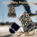 Christmas Phone Case for Google Pixel 8 - Clear Transparent Soft TPU Protective Cover with Xmas Gingerbread Man Pattern, Shockproof Cute Case for Boys Girls (6.2 Inch)