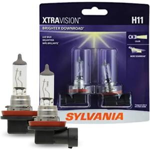 SYLVANIA - H11 XtraVision - High Performance Halogen Headlight Bulb, High Beam, Low Beam and Fog Replacement Bulb (Contains 2 Bulbs)