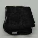 Large Dog Door Mat for Muddy Paws, 22x47 Absorbent Dirt Trapper Long Door Mat, Non-Slip Washable Mud Mat for Dogs, Polyester Microfiber Soft Pet Rug Mat for Entryway, Mud Dog Paws, Patio (Black)