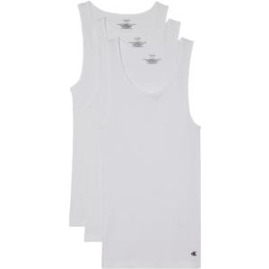 Calvin Klein Men's Undershirt (Large, 3 White)