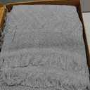 HOMERILLA Sectional Couch Covers 2 Pieces L Shaped Sofa Cover for Sectional Couch L Shape Washable Blanket Furniture Protector for Pets Dogs (Dark Grey, X-Large)