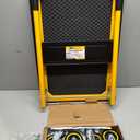 MaxWorks Foldable Platform Truck Push Dolly 330 lb Capacity 28.75" x 18.75" x 33" Heavy‑Duty Utility Cart with Fold Down Handle for Home Garage Warehouse and Workshop Use (80876)