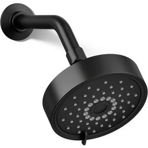 Kohler 22170-BL Purist Three-function showerhead, 2.5 gpm, Matte Black