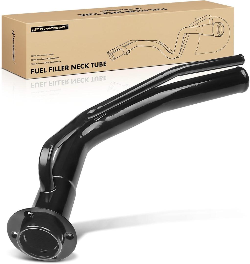 A-Premium Fuel Tank Filler Neck Pipe Hose Compatible with Dodge Ram 1500 2500, 1994 1995 1997, Gas, Replace# 52018520