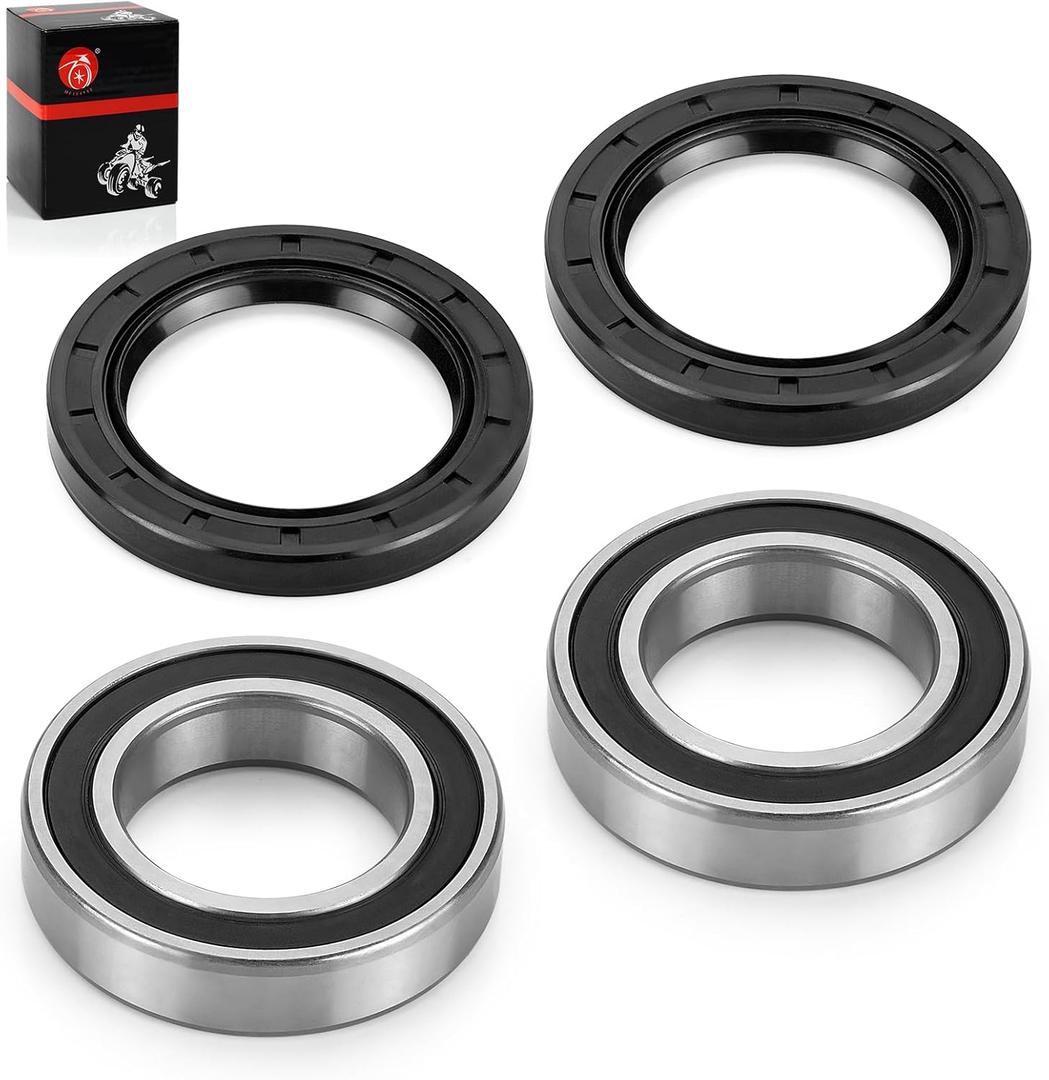 Rear Wheel Axle Bearings & Seals Kit for Yamaha Warrior 350 YFM350 1987-2004