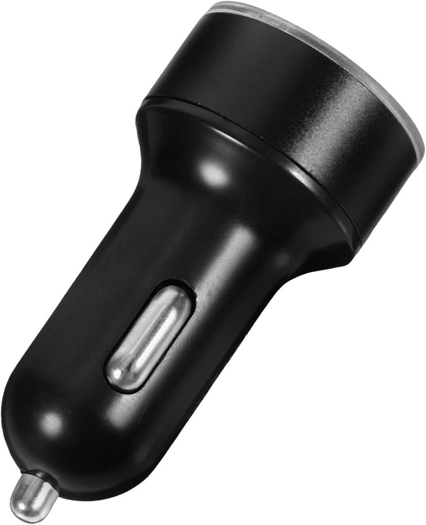 Car Charger Dual USB Ports Digital Display Portable Automotive Charger for Multiple Devices for Car Rv and Motorcycle Use