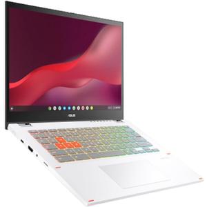 ASUS Chromebook Vibe CX34 Flip Cloud Gaming Laptop with Stylus, 14" 144 Hz Touch Display (1920x1200), Intel Core i5-1235U Processor, 256GB SSD, 8GB RAM, ChromeOS, Pearl White, CX3401FBA-DH586T-S