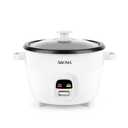 AROMA® 20-Cup (Cooked) One-Touch Rice Cooker and Food Steamer with Auto-Warm | 10 Cups Uncooked, 20 Cups Cooked (ARC-390NGP)