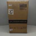 Garvee 13 Gal / 50L Large Plastic Trash Can for Kitchen, Step-On with Soft Close Lid, Liner Rim, Rustproof Garbage Bin, Rear Handle, Matte Black