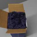 MIULEE Set of 2 Decorative Boho Throw Pillow Covers Linen Striped Jacquard Pattern Cushion Covers for Sofa Couch Living Room Bedroom 20x20 Inch Navy Blue