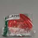 Pyrex 7201-PC 4 Cup Red Food Storage Replacement Lid (2-Pack) - Made in USA