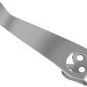 Titanium Deep Carry Pocket Clip for Spyderco Para 3, Paramilitary 2 and More Models Knives, Premium Custom-made Pocket Clip with 3 Pieces Screws, Stone Wash