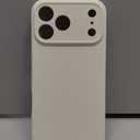 Vooii Magnetic for iPhone 17 Pro Max Case, Compatible with Magsafe (Premium Liquid Silicone) (Integrated Camera Control Button) Full Body Protective Anti-Scratch Microfiber Lining 6.9 inch, Stone