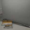 SMARTSTANDARD 9ft Barn Door Hardware kit, Barn Door Track, Sliding Door Hardware kit, Smoothly and Quietly -Heavy Duty Sturdy -Easy to Install, Fit 54" Wide Door Panel (I Shape Hanger)