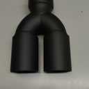 Rough Country Black Dual Exhaust Tip | 304 Stainless Steel | 2.5-3" - 96050