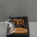 BRRRRT 1/64 RC Dump Truck,Mini Dump Truck Toy,8-Channel Remote Control Toy with Metal Bed & Light, RC Construction Vehicles,Type-C Built-in Battery,Birthday Gifts for Boys and Girls Age 3+