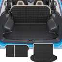 Rongtaod Cargo Mat Compatible with 2023 2024 2025 2026 Kia Sportage Trunk Mat Cargo Mat TPE Cargo Liner Back Seat Cover Protector Sportage Accessories (Backrest Mats+Trunk Mat)
