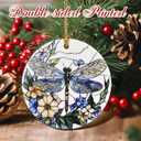 Christmas Ornaments, Dragonfly Ornament, Christmas Tree Ornaments, Xmas Decorations, Holiday Decorations, Gifts for Dragonfly Lovers, Holiday Party Gifts, and Xmas Gift Ideas