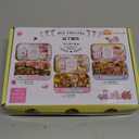 MAGQOO Miniature Dollhouse Kit Box Theater Kit Miniature Room Kit 3D DIY Wooden Doll House Kit with Furniture 1:100(Lucky Market)