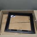 MCS Canvas Float Frames 11x14 Frame, Black Frame for Finished Canvases, Vertical & Horizontal Wall Hanging Large Frame with Adhesive for Canvas Paintings (1-Pack)