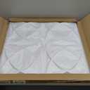 Art3d Decorative Ceiling Tile 2x2 Glue up, Suspended Ceiling Tile Pack of 12pcs White Floral