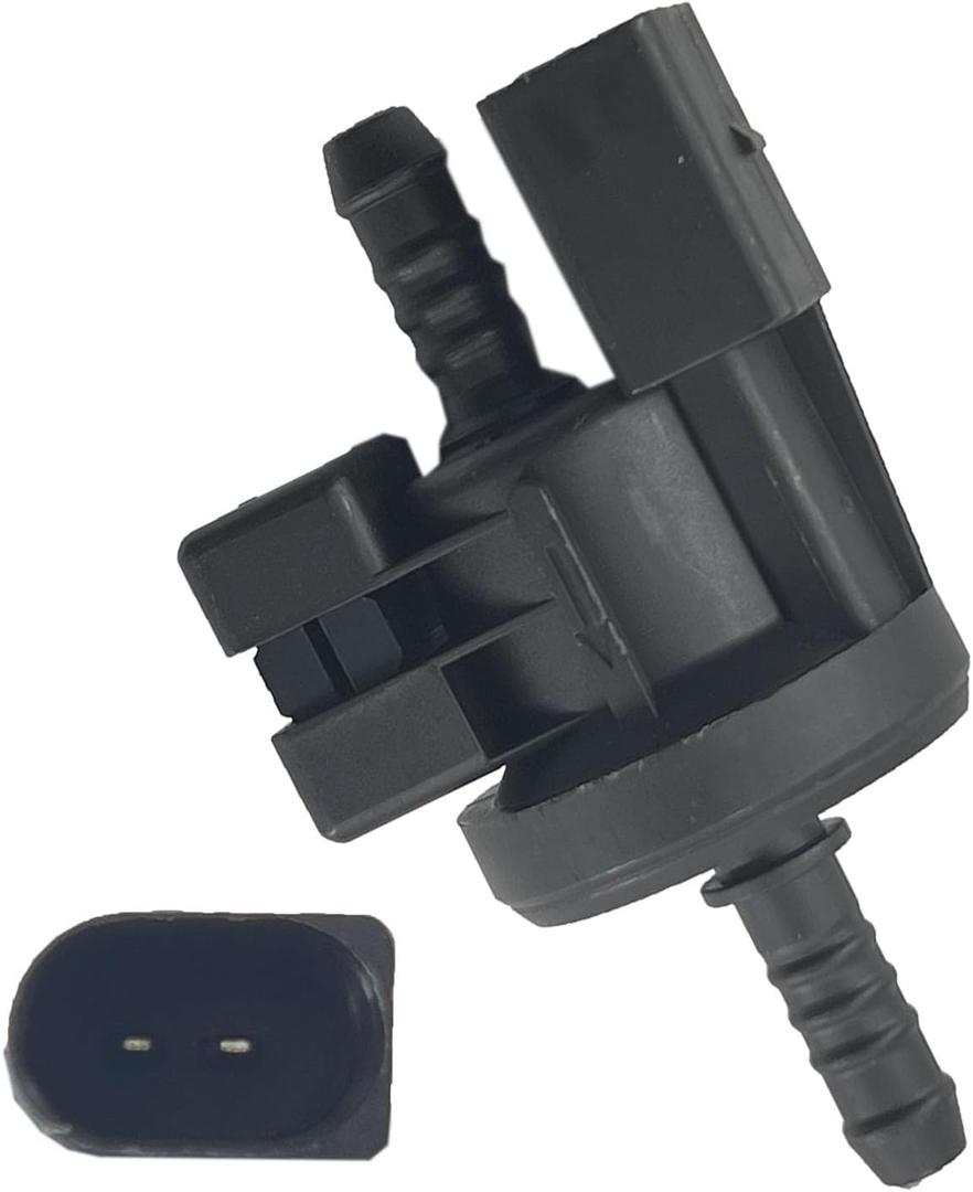 06E-906-517-A 06E906517A CP569 2M1445 Vapor Canister Purge Solenoid Vent Valve Compatible with GTI Passat Beetle Rabbit A3 A4 A6 A8 Q7 S8 TT