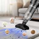 Car Vacuum Portable Cordless with 18000Pa Suction, 4 in 1 Air Duster & Mini Vacuum Cleaner High Power Foldable Rechargeable, Brushless Motor Airify Pro Car Vacuum for Home Office Pet Hair