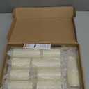 Flameless Candles Real Wax Realistic Pillar Candles, 9 Packs Battery Operated LED Candles with Remote Timer, Ideal for Halloween Home Decor IvoryD 1.6"*H 4" 4.5" 5.5"