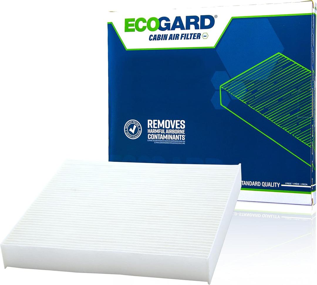 ECOGARD XC36080 Premium Cabin Air Filter (One Pack) (9.5" x 10.9" x 2.1")