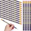 AmazingSpark 50 Pcs Vbs 2026 Pencils Bulk 7.5 Inch Religious Light of Life John 8: 12 Pencils Jesus Bible Christian Gifts for Kids Easter Church Sunday School Prizes