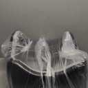 JOEJOY Elevated Dog Car Seat for Small/Medium Dogs up to 35 lbs, Memory Foam Booster Seat with Detachable Washable Cover, Travel-Safe Car Bed with Safety Belts & Storage Pockets, Grey