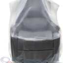 Plastic Furniture Covers for Moving Storage - Heavy-Duty Chair Cover Protectors, Waterproof & Dustproof Clear Moving Bags for Armchair or Recliner - Extra Large Bag Open Size 64 x 42 x 34 Inch
