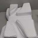 Side Sleeper Pillow with Arm Hole - Adjustable Shoulder Pillow for Side Sleepers, Memory Foam Pillow Provides Support & Reduces arm Pressure, Cooling Arm Pillows, Rotator Cuff Pain Relief (23.6*15.7*6.5in, White)