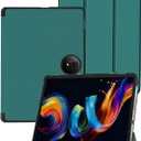 for TCL NXTPAPER 11 Plus (11.5 inch) Android Tablets tri-fold Smart Protective case, PU Leather Portable Shell, Suitable for TCL NXTPAPER 11 Plus Provides Full Protection, Green.