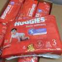 Huggies Size 3 Diapers, Little Movers Baby Diapers, Size 3 (16-28 lbs), 168 Count (6 Packs of 28)