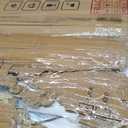 CONGUILIAO Circle Mirror Black 28 Inch Round Wall Mounted Mirror, Large Bathroom Mirror, Wall Mounted Over Sink Vanity Mirror for Living Room Washrooms Entryways Decor, 2 Pieces